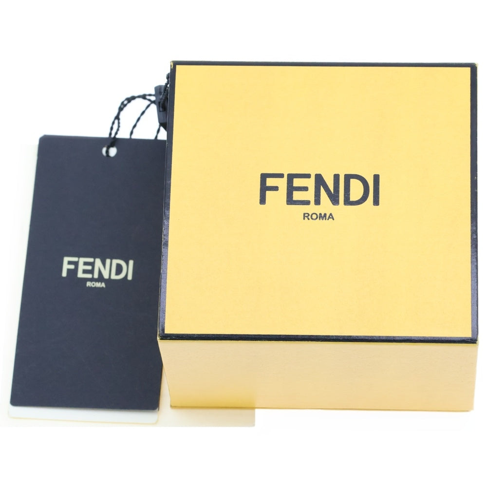 FENDI(フェンディ) オーロック FFロゴ ブレスレット シルバー チェーン ♯L