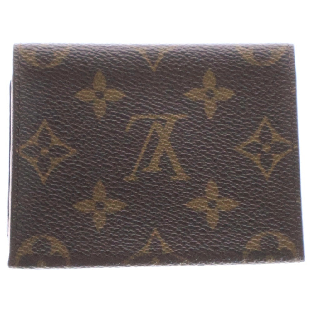 LOUIS VUITTON(ルイヴィトン) モノグラム アンヴェロップ カルト ドゥ ヴィジット コインケース 財布 カードケース ブラウン PVC M62920