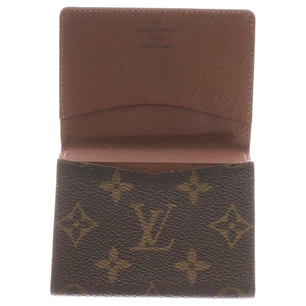 LOUIS VUITTON(ルイヴィトン) モノグラム アンヴェロップ カルト ドゥ ヴィジット コインケース 財布 カードケース ブラウン PVC M62920