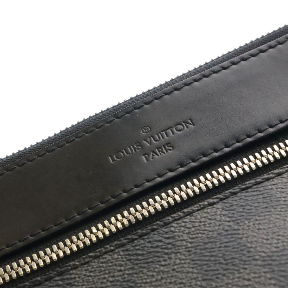 LOUIS VUITTON(ルイヴィトン) ダミエ グラフィット ミックPM ショルダーバッグ メッセンジャーバッグ ブラック シルバー金具 N40003
