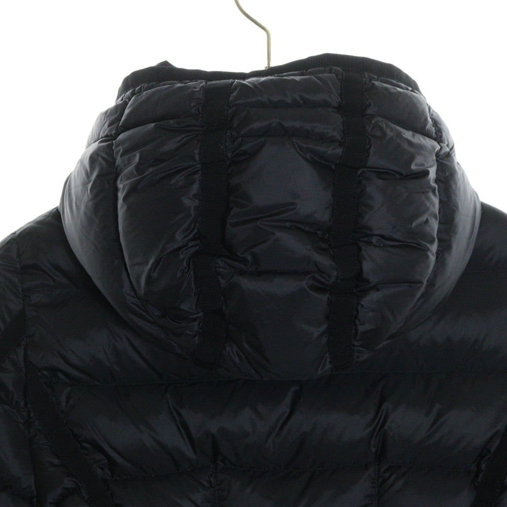 MONCLER(モンクレール) 17AW HERMINE エルミンヌ フーデッド ジップアップ ダウンジャケット コート ブラック レディース C20934930005 53048