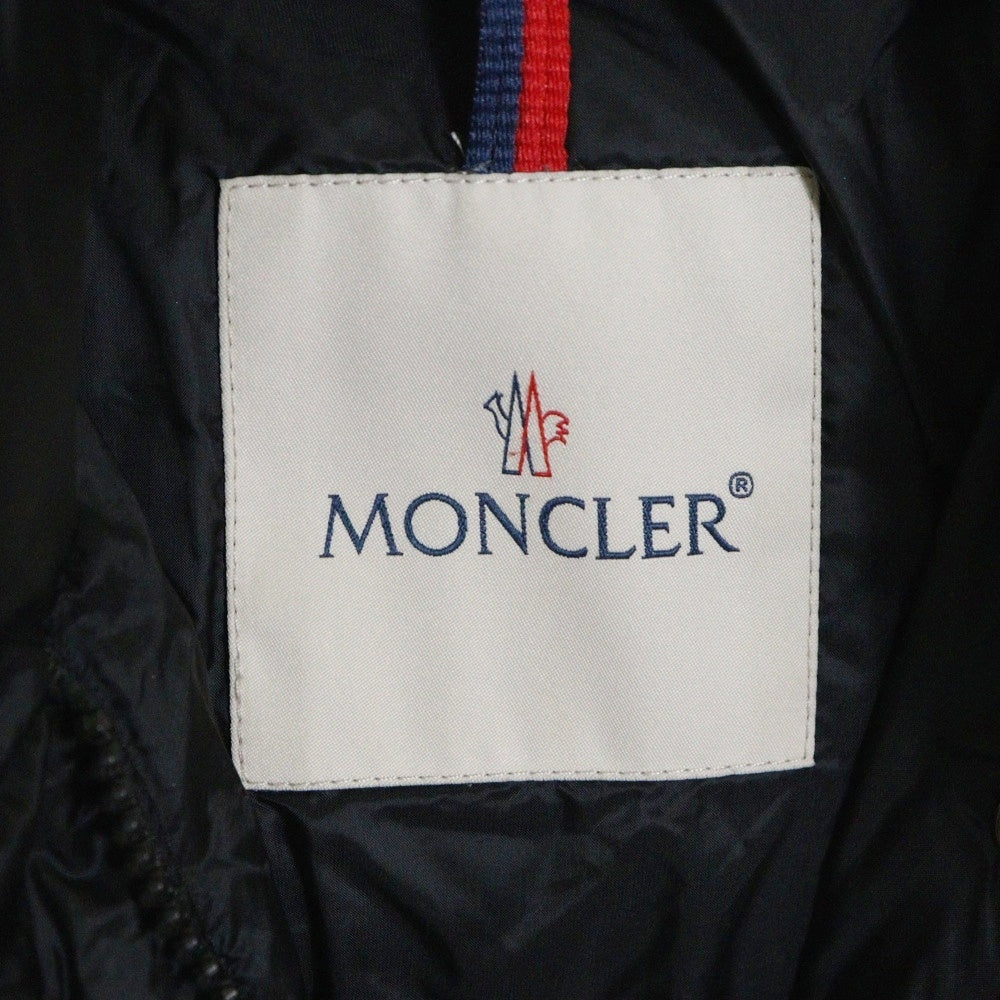 MONCLER(モンクレール) 17AW HERMINE エルミンヌ フーデッド ジップアップ ダウンジャケット コート ブラック レディース C20934930005 53048