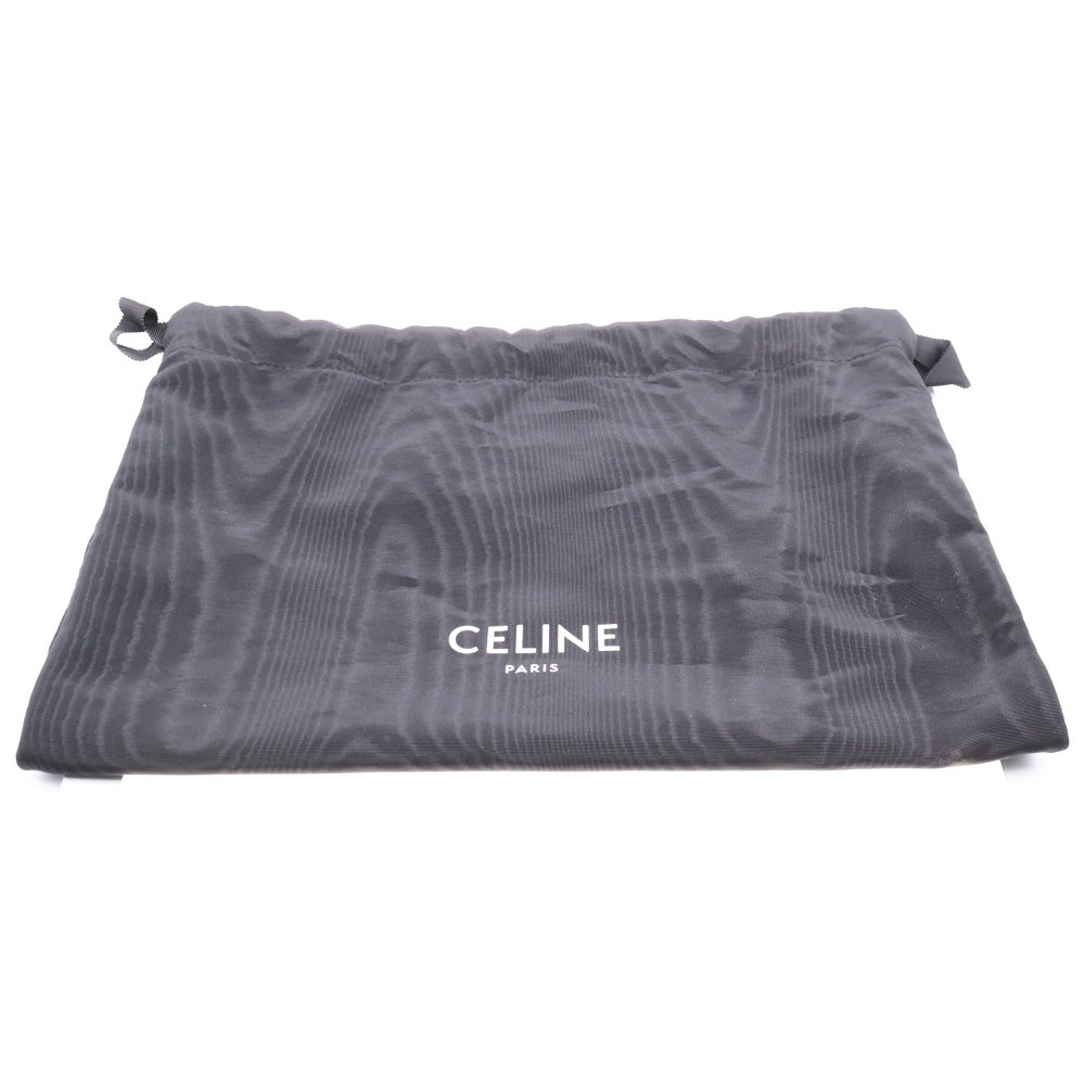 CELINE(セリーヌ) ラゲージ ナノショッパー ブラック レザー 2WAY ハンドバッグ ショルダーバッグ 189243