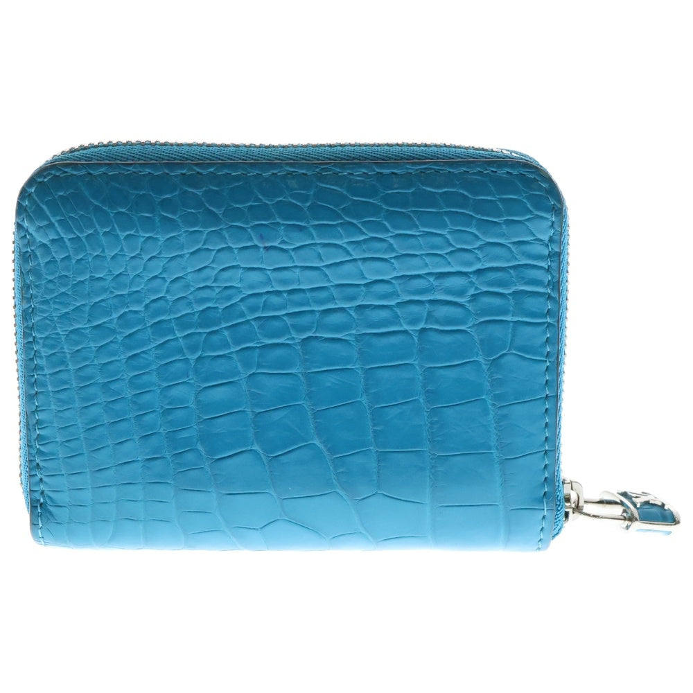 LOUIS VUITTON(ルイヴィトン) ジッピーコインパース コインケース 財布 コンパクト ウォレット ターコイズブルー シルバー金具
