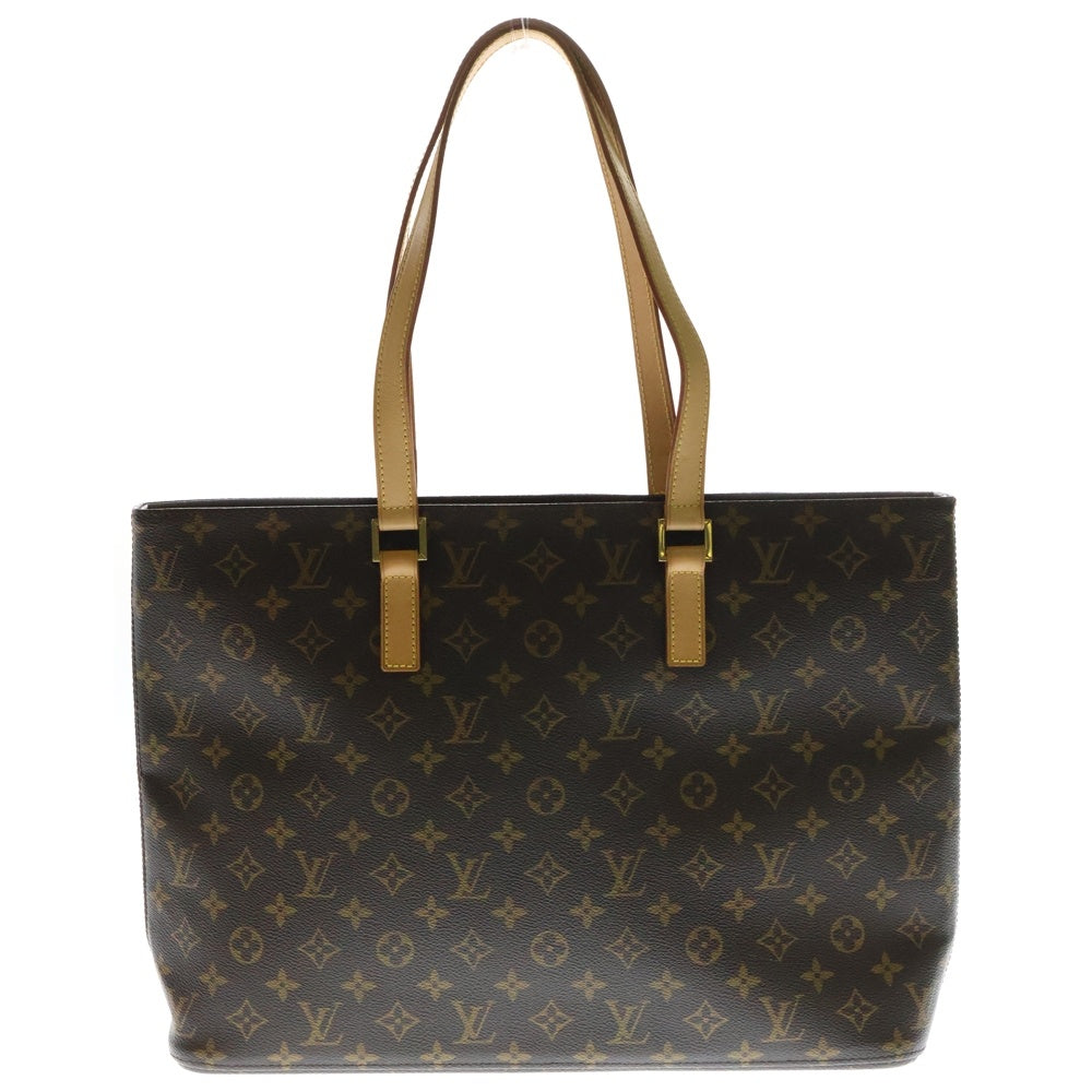 LOUIS VUITTON(ルイヴィトン) モノグラム ルコ ハンドバッグ トートバッグブラウン PVCレザー M51155