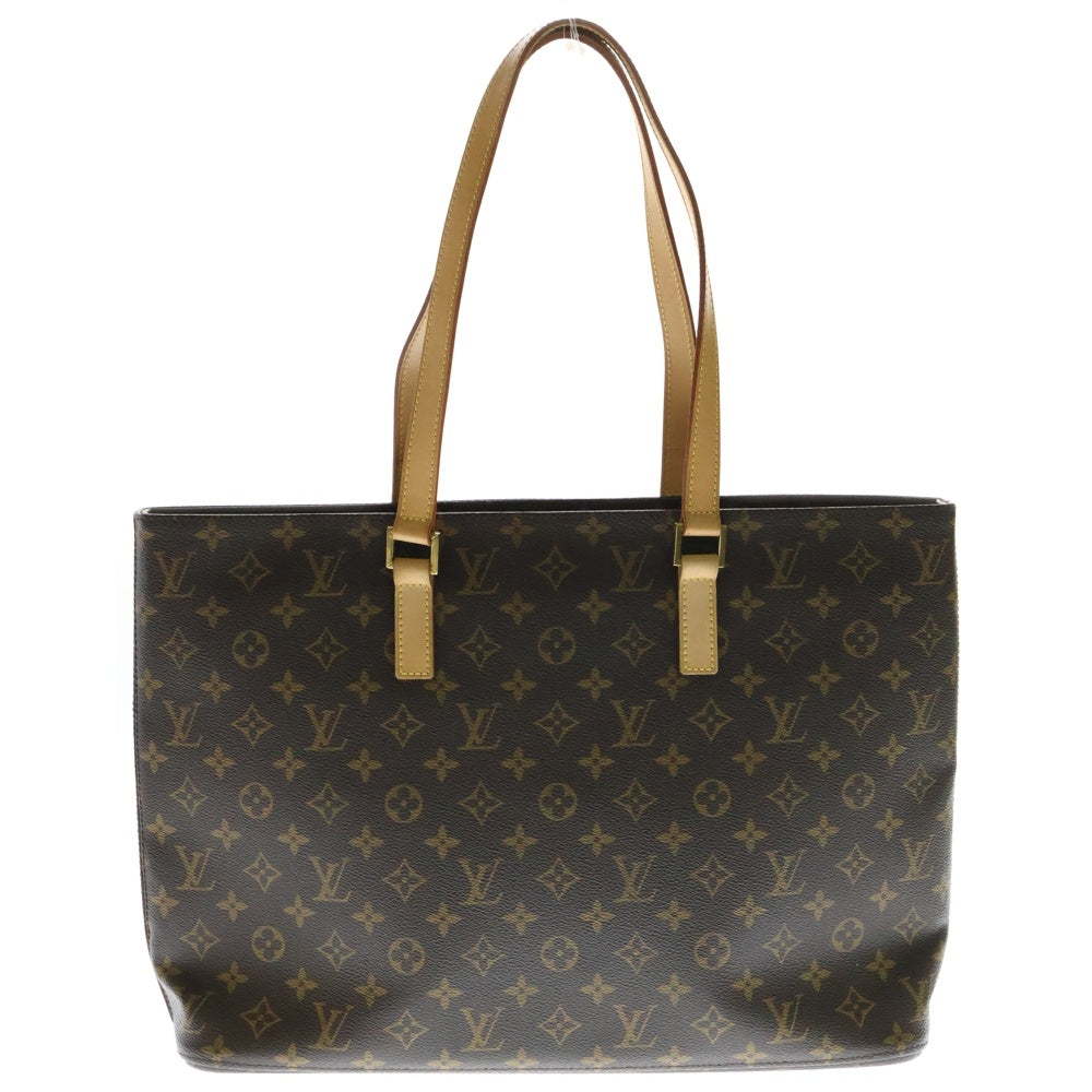 LOUIS VUITTON(ルイヴィトン) モノグラム ルコ ハンドバッグ トートバッグブラウン PVCレザー M51155