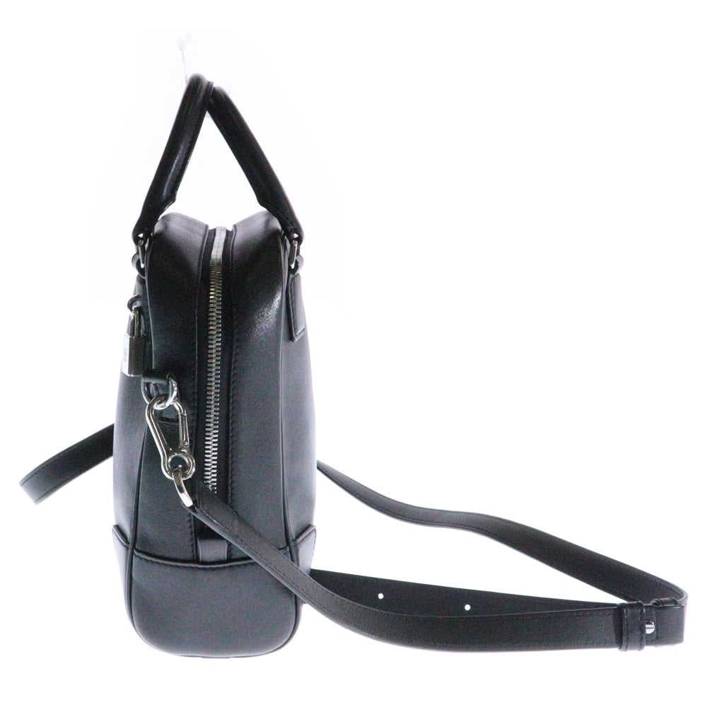 LOEWE(ロエベ) アマソナ15 アナグラム ショルダーバッグ ハンドバッグ 2wayバッグ ブラック レザー