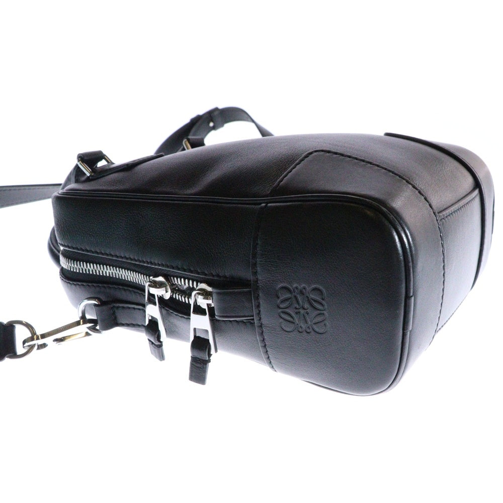 LOEWE(ロエベ) アマソナ15 アナグラム ショルダーバッグ ハンドバッグ 2wayバッグ ブラック レザー