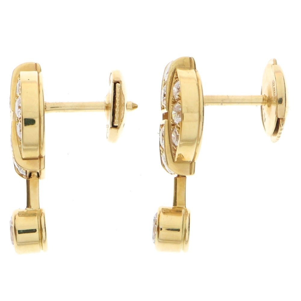 Cartier(カルティエ) イマリア K18YG ダイヤ付ピアス ゴールド レディース