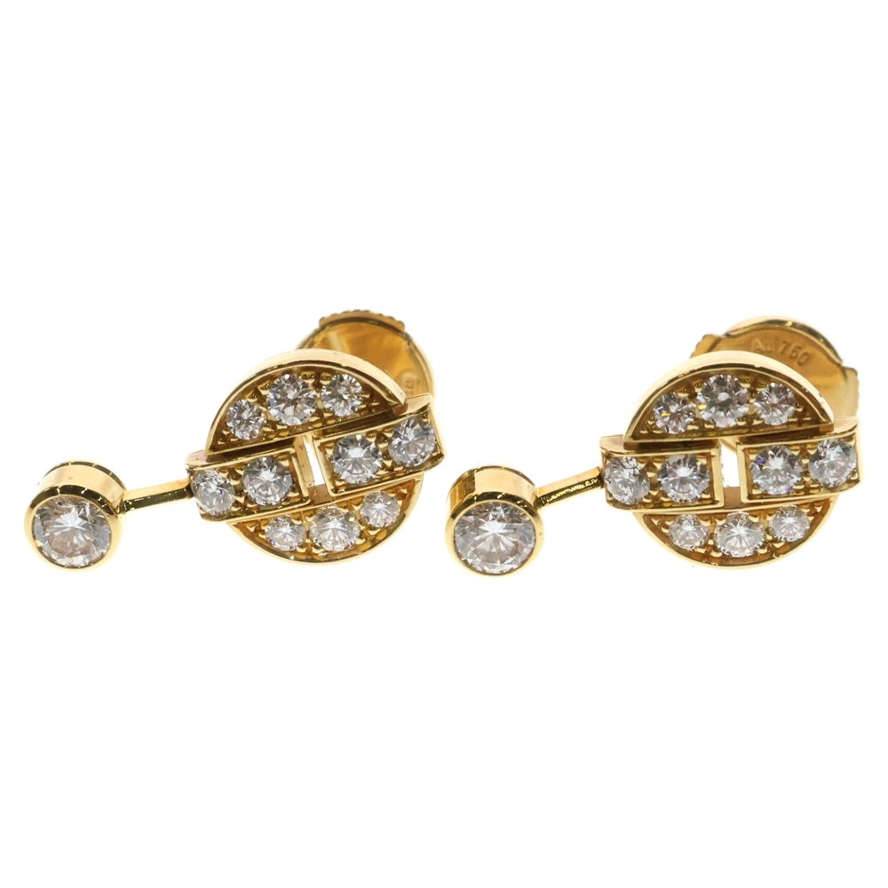 Cartier(カルティエ) イマリア K18YG ダイヤ付ピアス ゴールド レディース