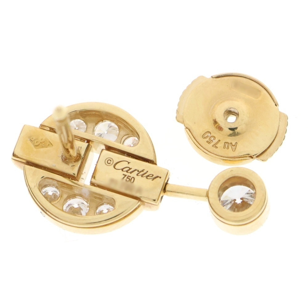 Cartier(カルティエ) イマリア K18YG ダイヤ付ピアス ゴールド レディース