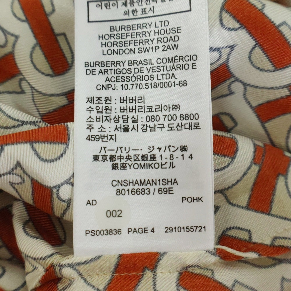 BURBERRY(バーバリー) TB モノグラム長袖シャツ 8016683