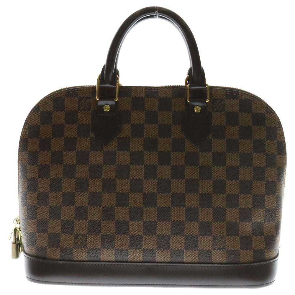 LOUIS VUITTON(ルイヴィトン) ダミエ アルマPM ハンドバッグ ブラウン ゴールド金具 N51131