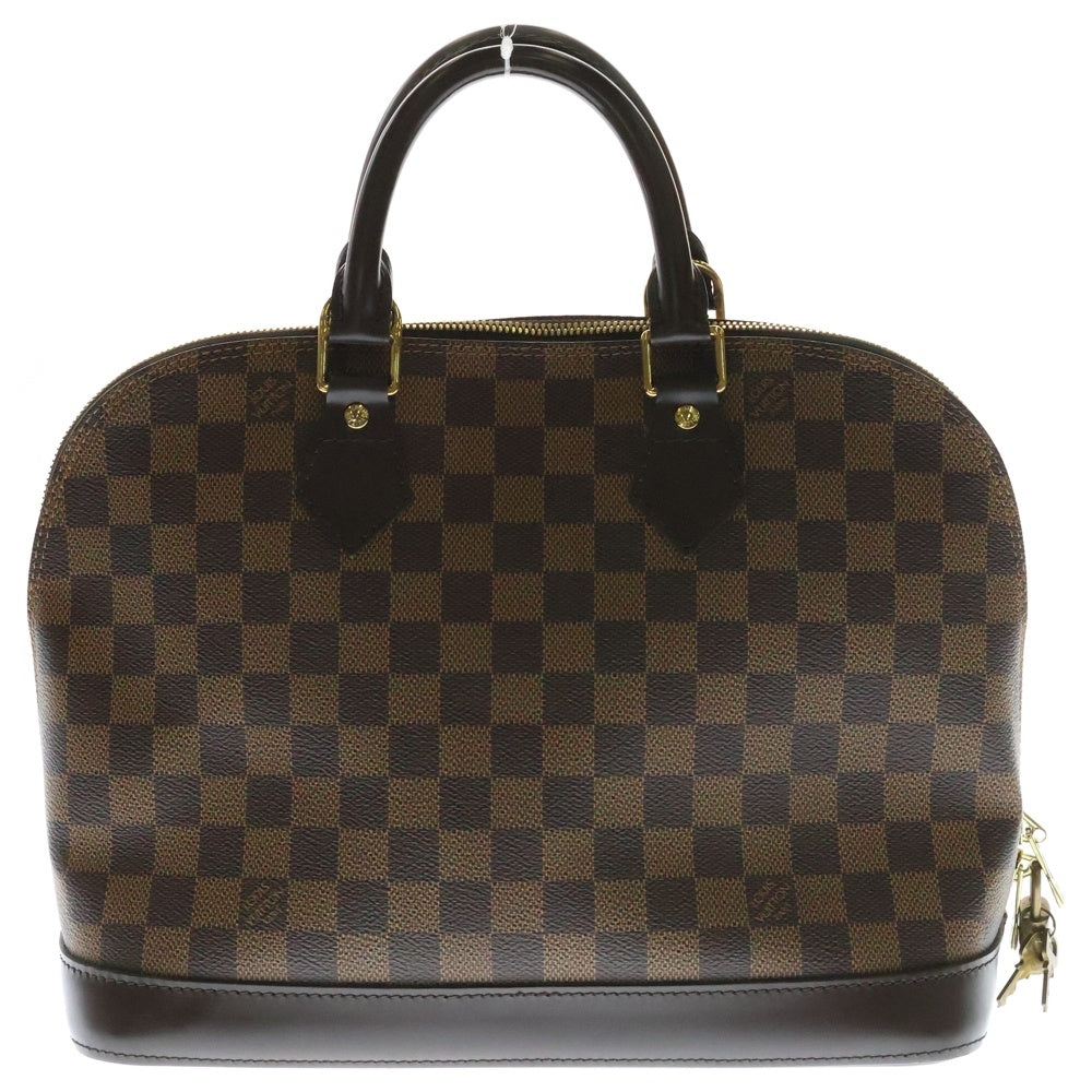 LOUIS VUITTON(ルイヴィトン) ダミエ アルマPM ハンドバッグ ブラウン ゴールド金具 N51131