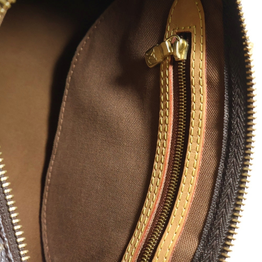 LOUIS VUITTON(ルイヴィトン) モノグラム スピーディー25 ハンドバッグ ミニバッグ ミニボストンバッグ ブラウン ゴールド金具 レザー×PVC M41109