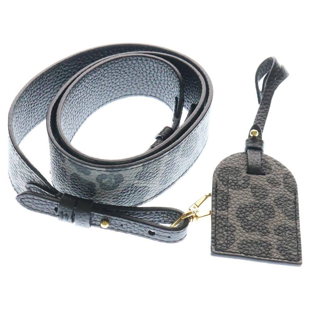 LOUIS VUITTON(ルイヴィトン) LV カプシーヌBB ワイルドアットハート 2WAY レオパード柄レザーハンドバッグ ショルダーバッグ ブラック レディース M58720