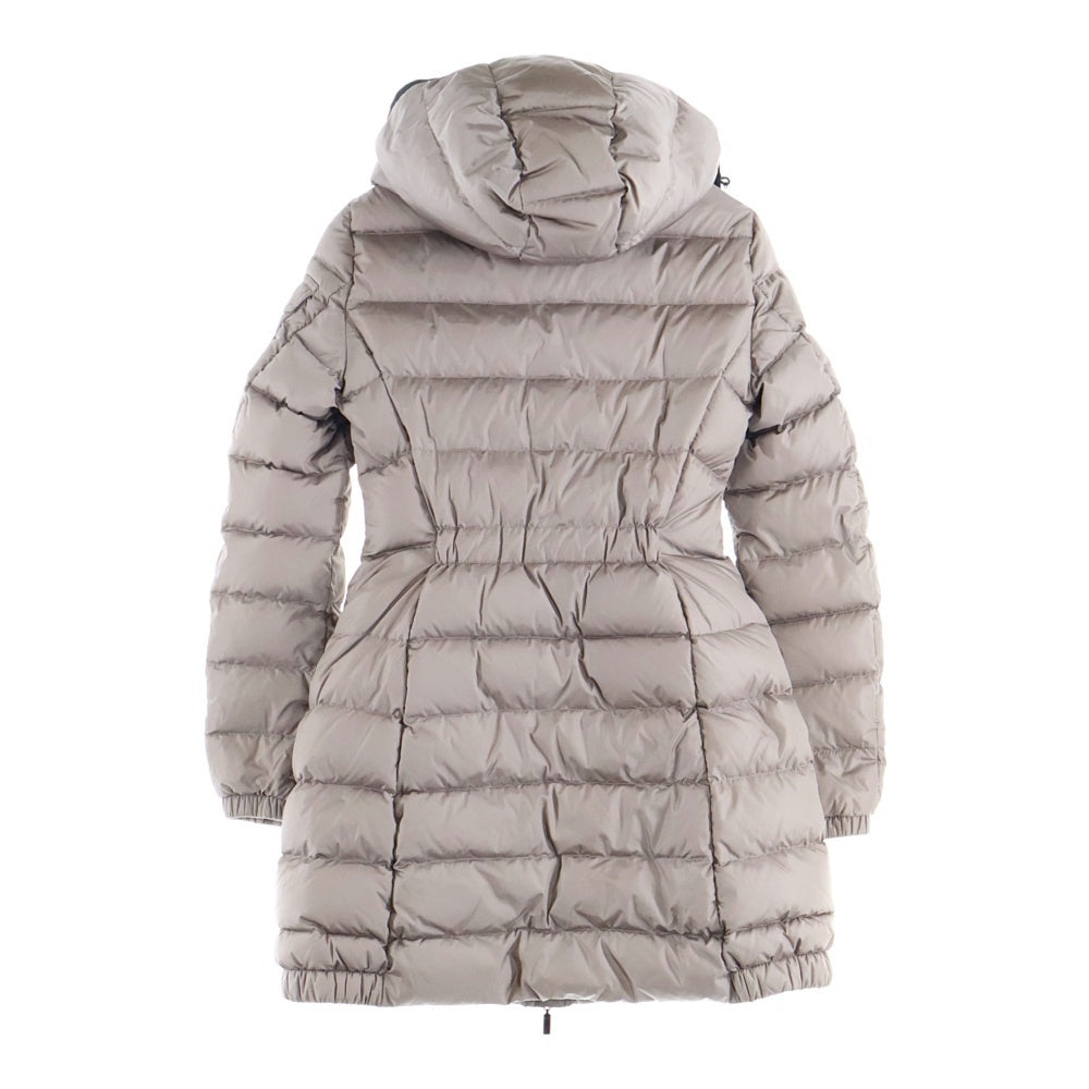 MONCLER(モンクレール) CHARPAL シャーパル フーデッド ジップアップ ダウン ロングジャケット コート ベージュ レディース 420934937205 54155