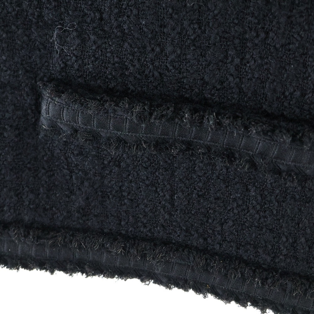 CHANEL(シャネル) ココマーク 裏地シルクツイードノースリーブシャツ ベスト レディース ブラック レディース P36818V21982