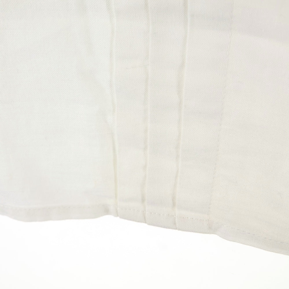 CHANEL(シャネル) リネン ノースリーブ プルオーバー シャツ ブラウス ホワイト レディース P55647V41683