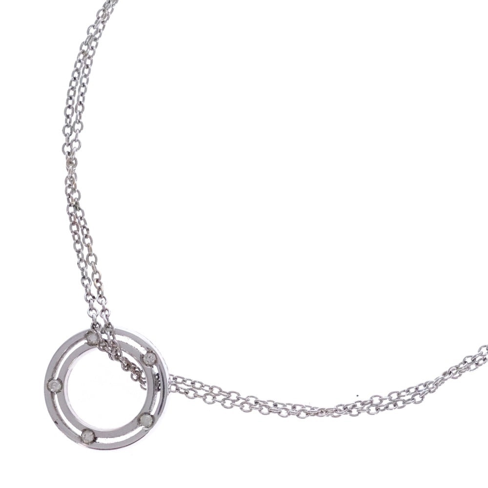 DAMIANI(ダミアーニ) Dサイド 5PD ダイヤモンド ネックレス K18WG ホワイトゴールド 101747393