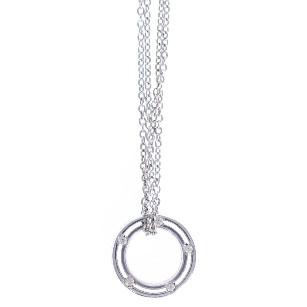 DAMIANI(ダミアーニ) Dサイド 5PD ダイヤモンド ネックレス K18WG ホワイトゴールド 101747393