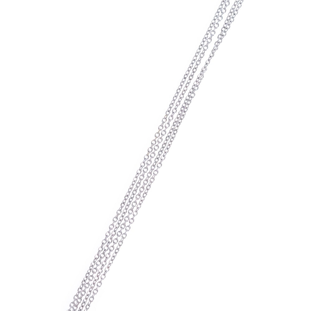 DAMIANI(ダミアーニ) Dサイド 5PD ダイヤモンド ネックレス K18WG ホワイトゴールド 101747393