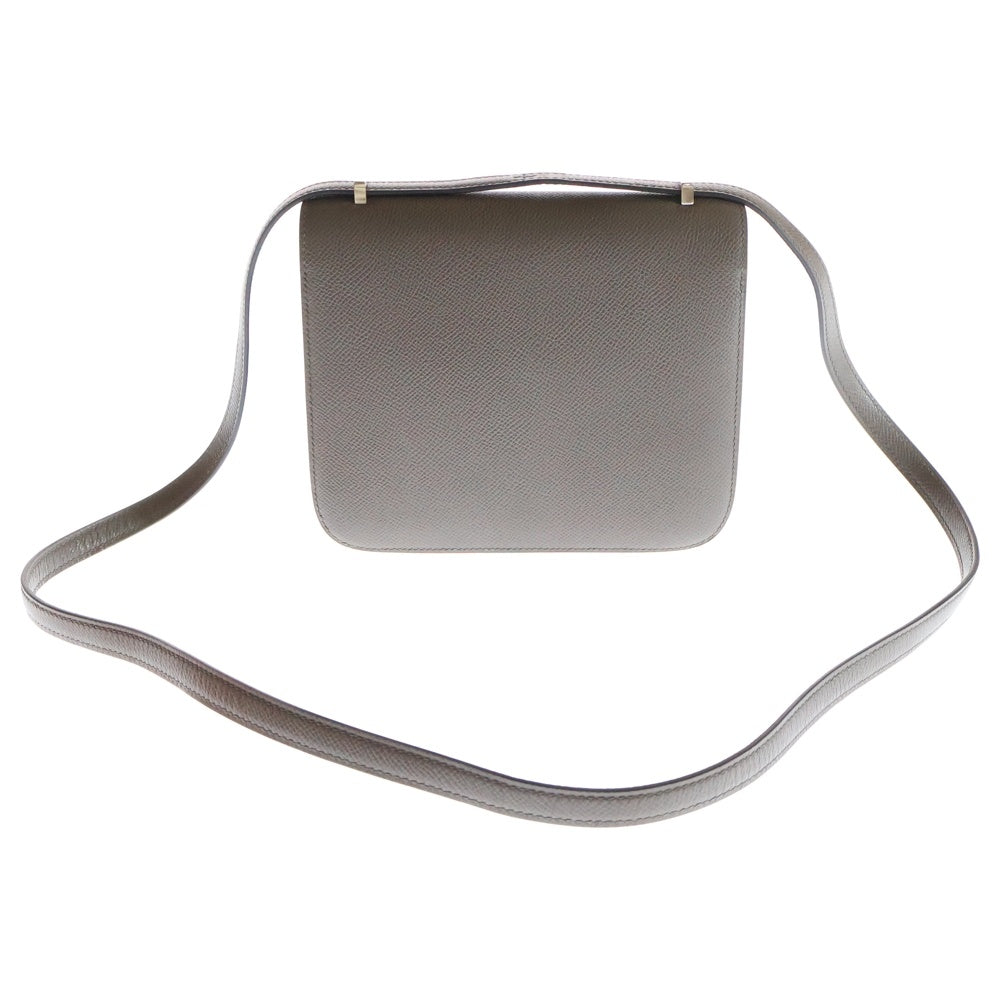 HERMES(エルメス) コンスタンス ミニ18 エタン エプソン レザーショルダーバッグ ブラウン レディース W刻印