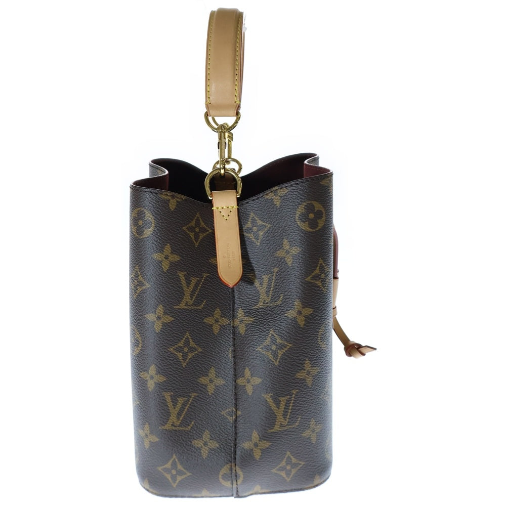 LOUIS VUITTON(ルイヴィトン) モノグラム ネオノエBB 2WAYバッグ ショルダーバッグ ハンドバッグ ブラウン ゴールド金具 レザー×PVC M46581