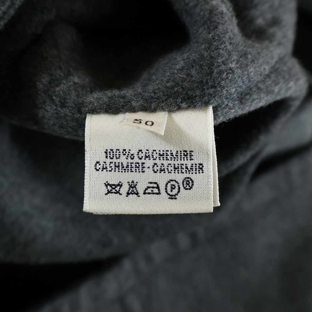 HERMES(エルメス) カシミヤロングコート グレー