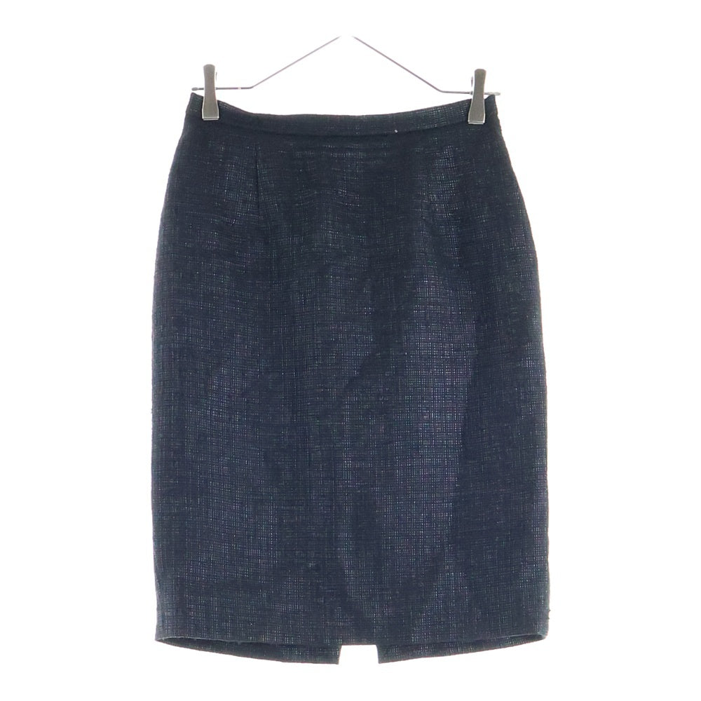 Christian Dior MONSIEUR(クリスチャンディオールムッシュ) セットアップスーツ 2B クロップド テーラードジャケット レザーベルト タイト ミディアムスカート レディース 1C21213C1510