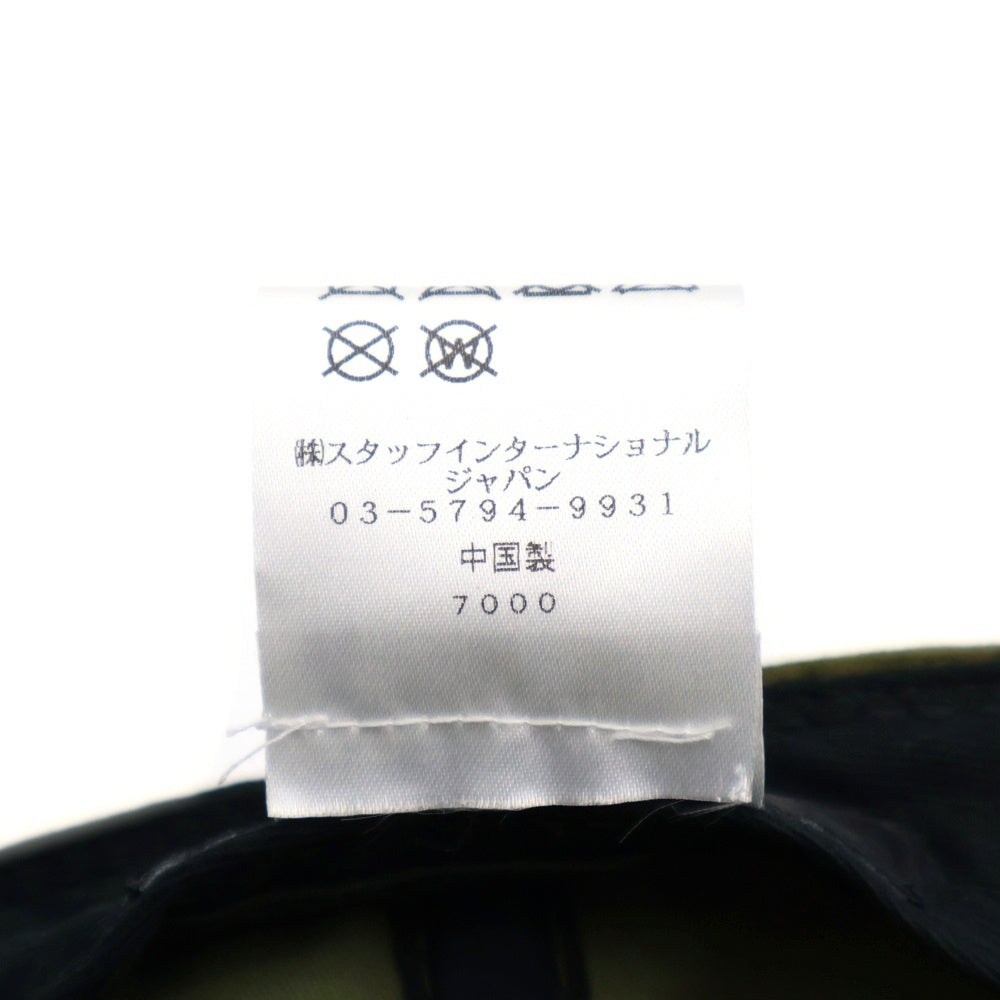 DSQUARED2(ディースクエアード) ICON ロゴ刺繍 カモフラ 迷彩総柄 コットン 5パネル ベースボールキャップ 帽子 カーキ SJ16801581SS19