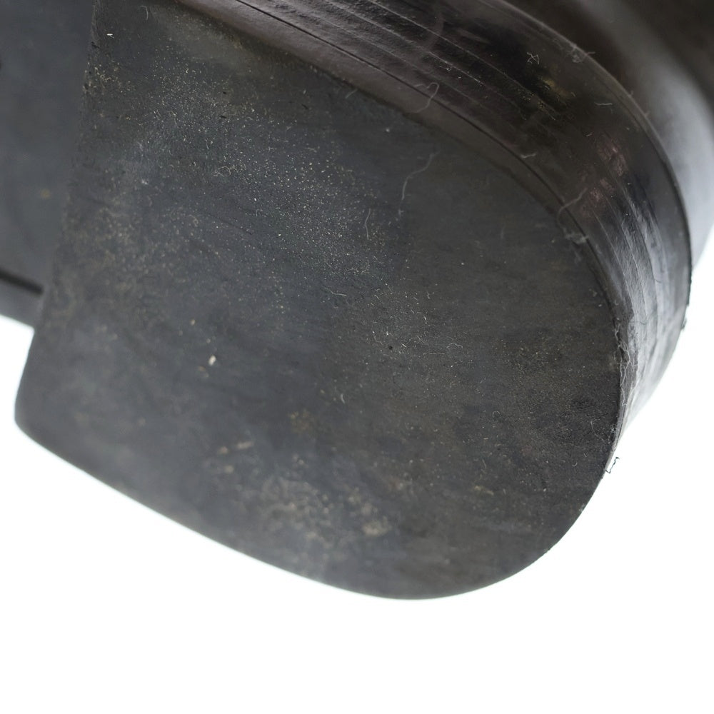 GUCCI(グッチ) マイクログッチシマ レザー サイドジップ ベルト ショートブーツ シューズ ブラック レディース 271242