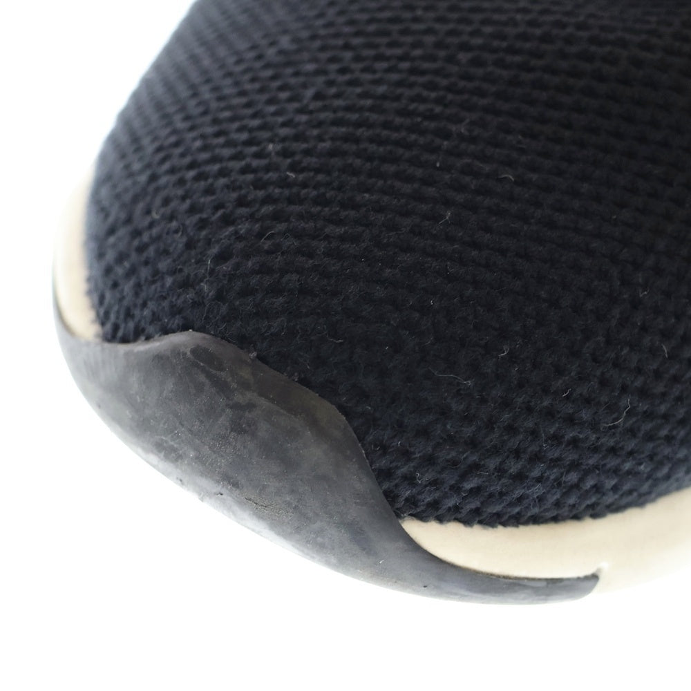 LOUIS VUITTON(ルイヴィトン) ブラックハートライン ワッペンロゴ ハイカットシューズ ソックススニーカー ブラック レディース