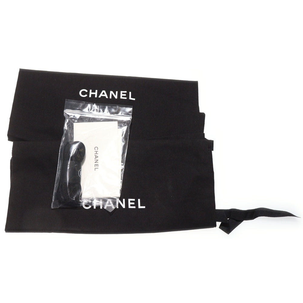 CHANEL(シャネル) ココマーク ロゴプリント レザー キャンバス ボアライニング レースアップ ハイカットシューズ ブーツ ブラック/ゴールド レディース G39093