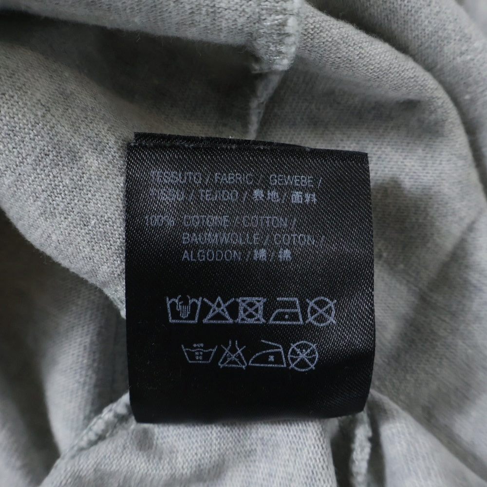 BALENCIAGA(バレンシアガ) バックロゴプリント クルーネック 半袖Tシャツ カットソー グレー 612965