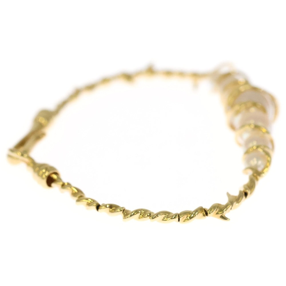 TASAKI(タサキ) スネーキング ヴァイン ブレスレット イエローゴールド 750YG ジュエリー レディース