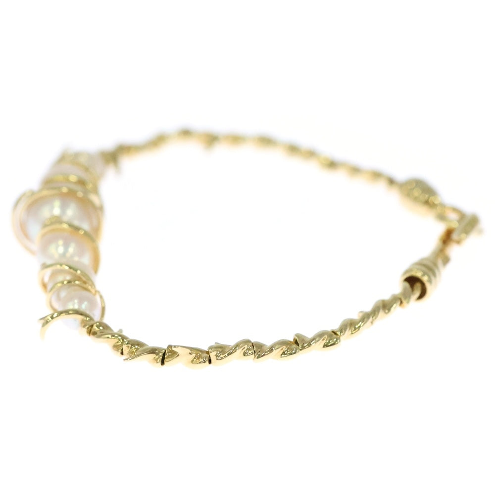 TASAKI(タサキ) スネーキング ヴァイン ブレスレット イエローゴールド 750YG ジュエリー レディース