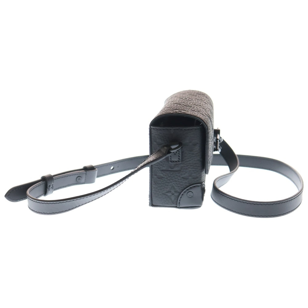 LOUIS VUITTON(ルイヴィトン) トリヨンモノグラム スティーマー ウエアラブルウォレット ブラック レザー ショルダーバッグ M81746 ICタイプ レディース