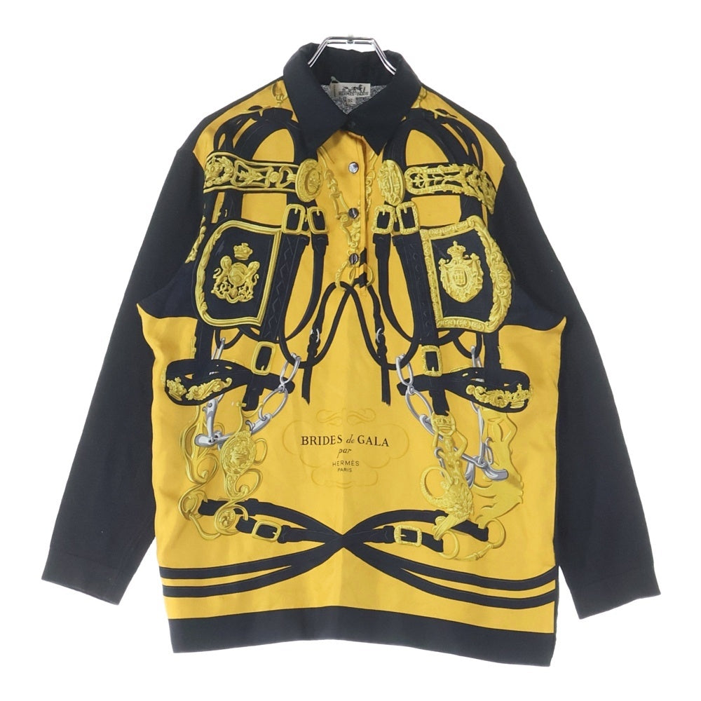 新品　エルメス　長袖　36 ブリッドドゥガラ 新品 エルメス 長袖 36 ブリッドドゥガラ