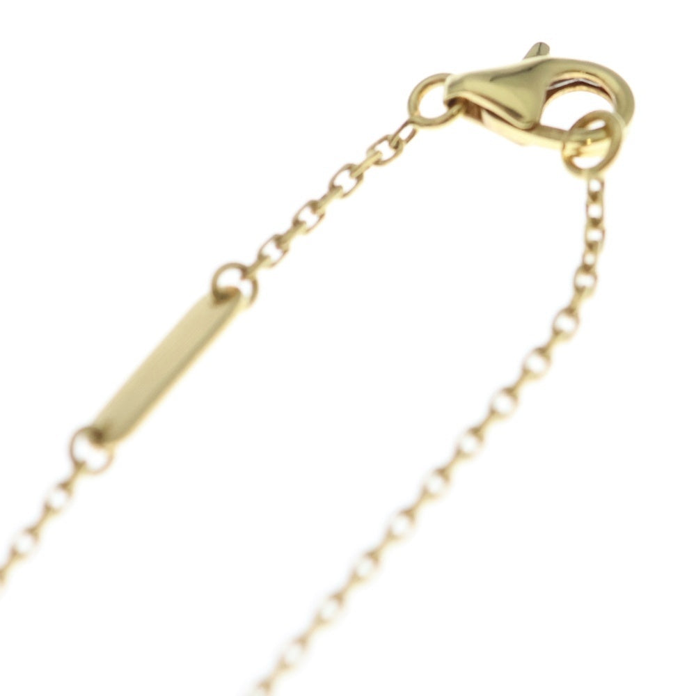 Van Cleef & Arpels(ヴァンクリーフアンドアーペル) ヴィンテージアルハンブラ ホリデー オニキス 1PD ダイヤネックレス Au750 K18 ゴールド