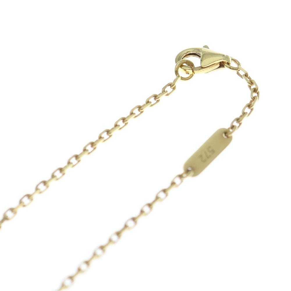 Van Cleef & Arpels(ヴァンクリーフアンドアーペル) マジックアルハンブラ マザーオブパール ネックレス Au750 K18 YG イエローゴールド VCARD34600