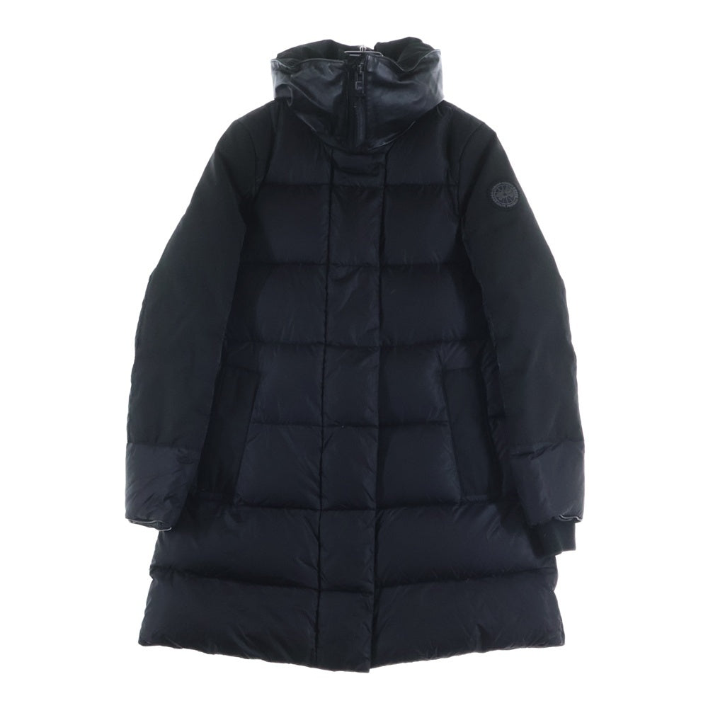 CANADA GOOSE(カナダグース) ALTONA アルトナ アームロゴパッチ ダウンコート ブラック 3207LB レディース