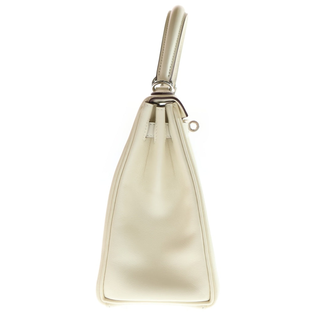 HERMES(エルメス) ケリー25 インアンドアウト 内縫い ナタ スイフト シルバー金具 ハンドバッグ ショルダーバッグ Z刻印 レディース