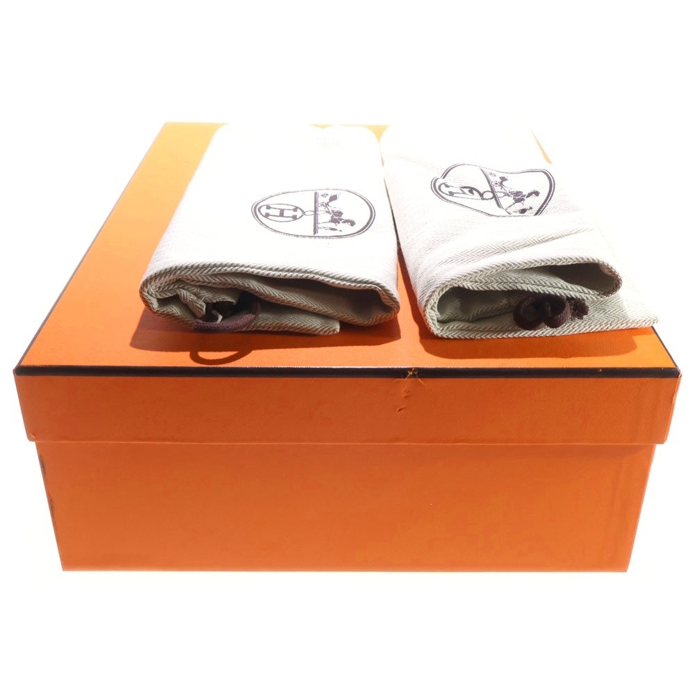 HERMES(エルメス) Duel デュエル スニーカー イエロー×ブラック メッシュ 靴