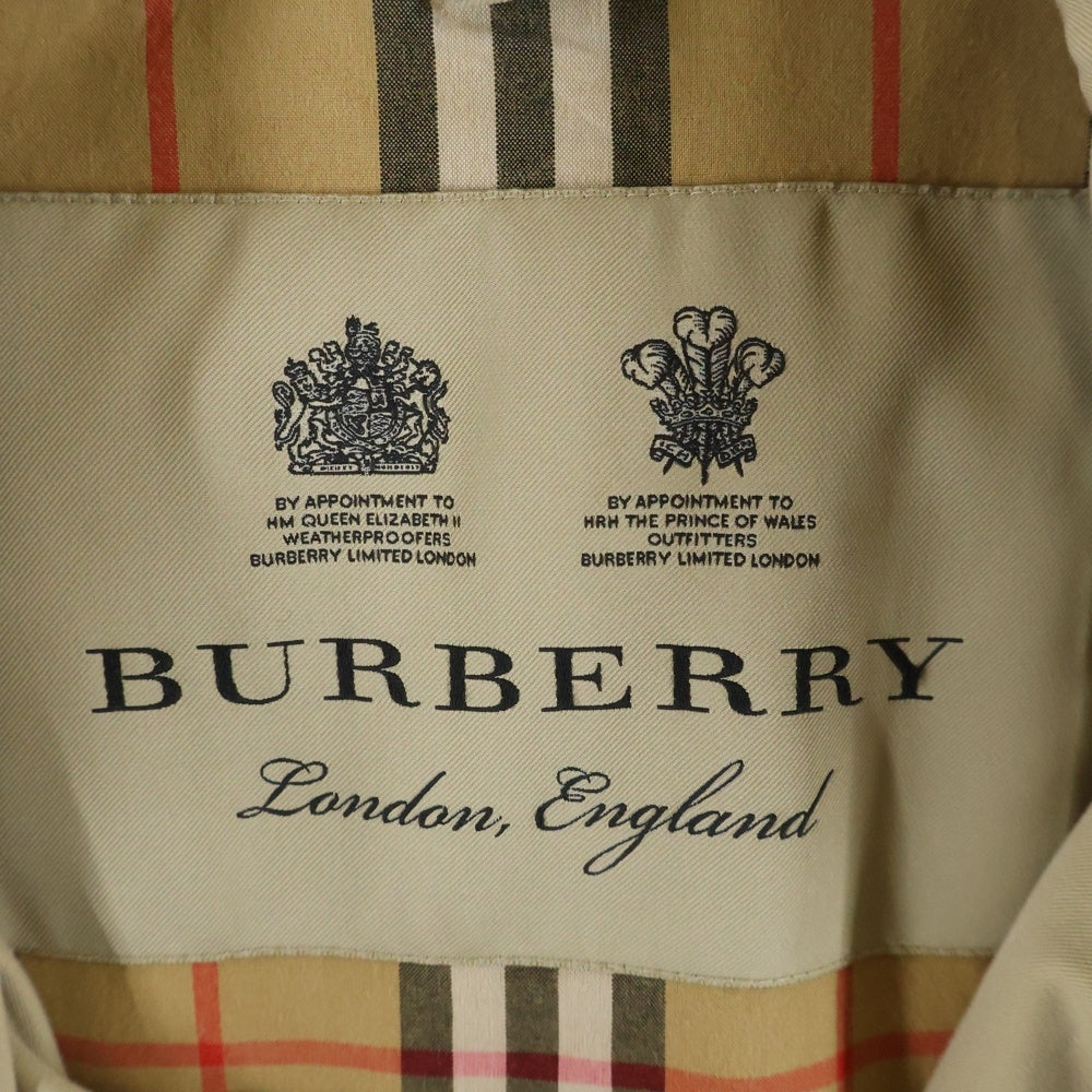 BURBERRY(バーバリー) 裏地ノバチェック総柄トレンチコート ベージュ 2850 レディース