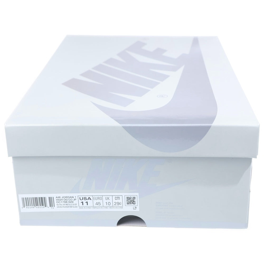 NIKE(ナイキ) AIR JORDAN 1 HIGH OG CO.JP TOKYO エアジョーダン1 トーキョー ハイカットスニーカー グレー DC1788-029
