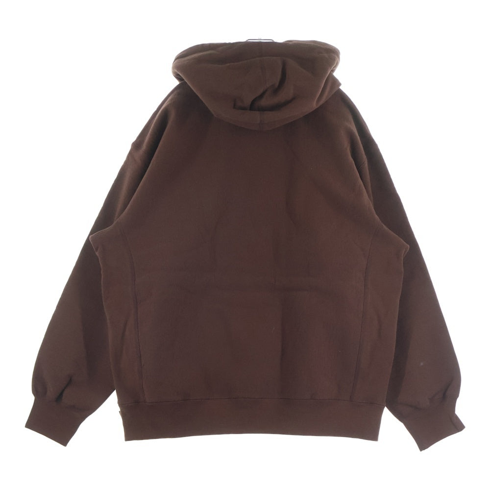 SUPREME(シュプリーム) 21AW Number One Hooded Sweatshirt プルオーバースウェットパーカー ブラウン