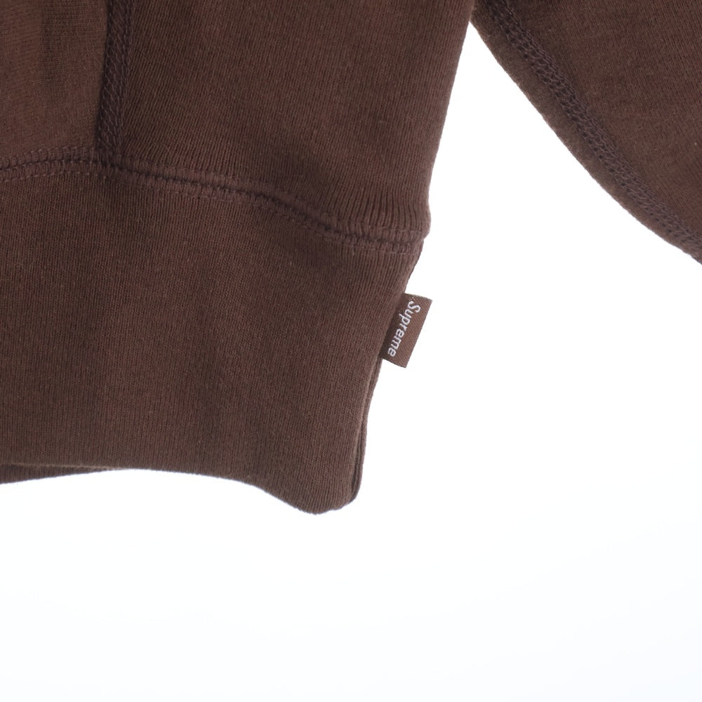 SUPREME(シュプリーム) 21AW Number One Hooded Sweatshirt プルオーバースウェットパーカー ブラウン