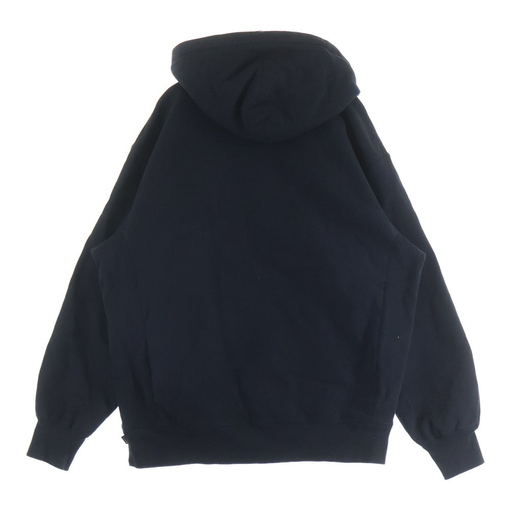 SUPREME(シュプリーム) Arabic Logo Hooded Sweatshirt アラビックロゴ刺繍 プルオーバースウェットパーカー ブラック