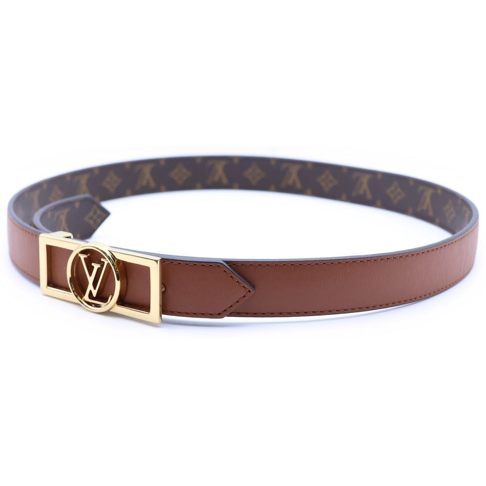LOUIS VUITTON(ルイヴィトン) モノグラム ドーフィーヌ リバーシブル ベルトブラウン レザー M0196